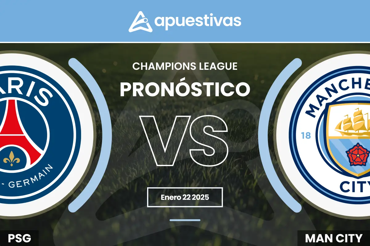 Pronósticos Paris Saint-Germain vs Manchester City: Cuotas