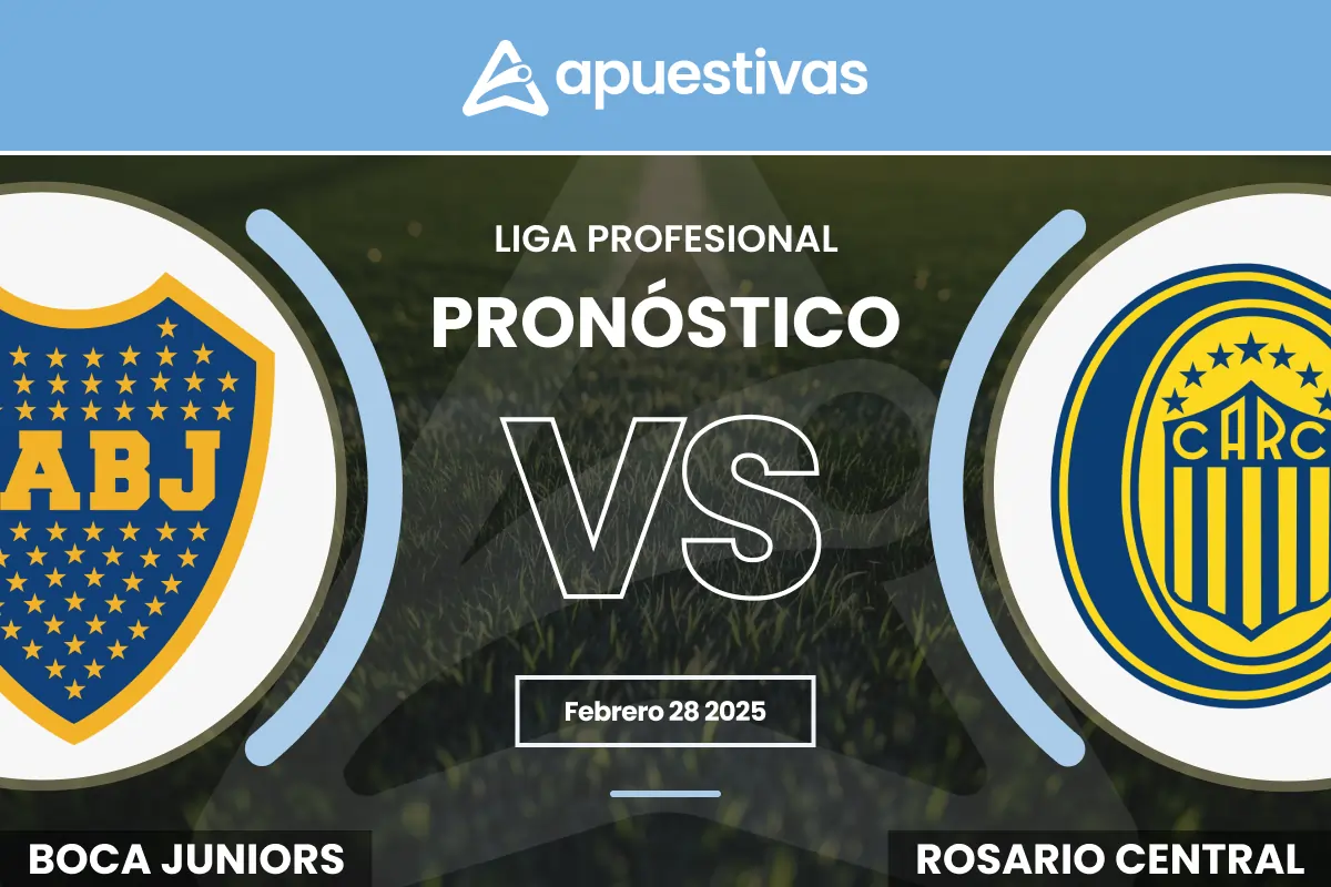 Pronósticos Boca Juniors vs Rosario Central: Cuotas