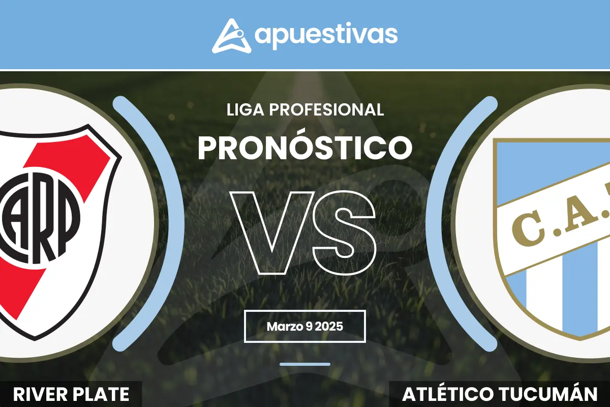 Pronósticos River Plate vs Atlético Tucumán: Cuotas