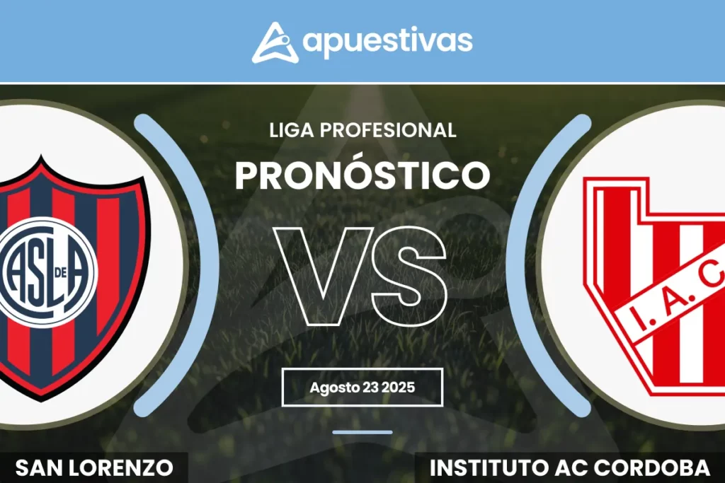 Pronósticos San Lorenzo vs Instituto