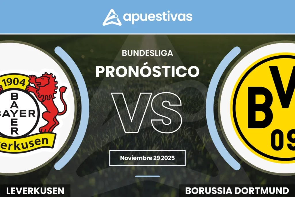 Pronósticos Bayer Leverkusen vs Borussia Dortmund
