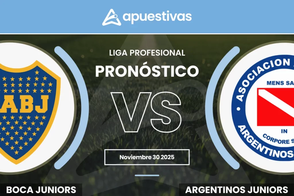 Pronósticos Boca Juniors vs Argentinos Juniors