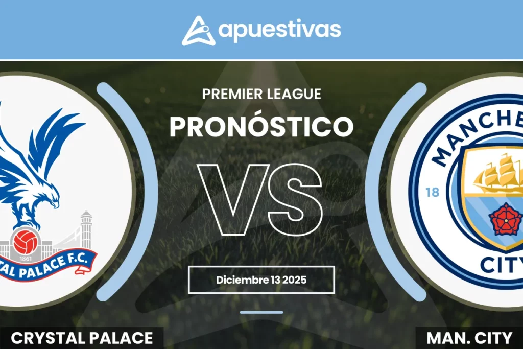 Pronósticos Crystal Palace vs Manchester City