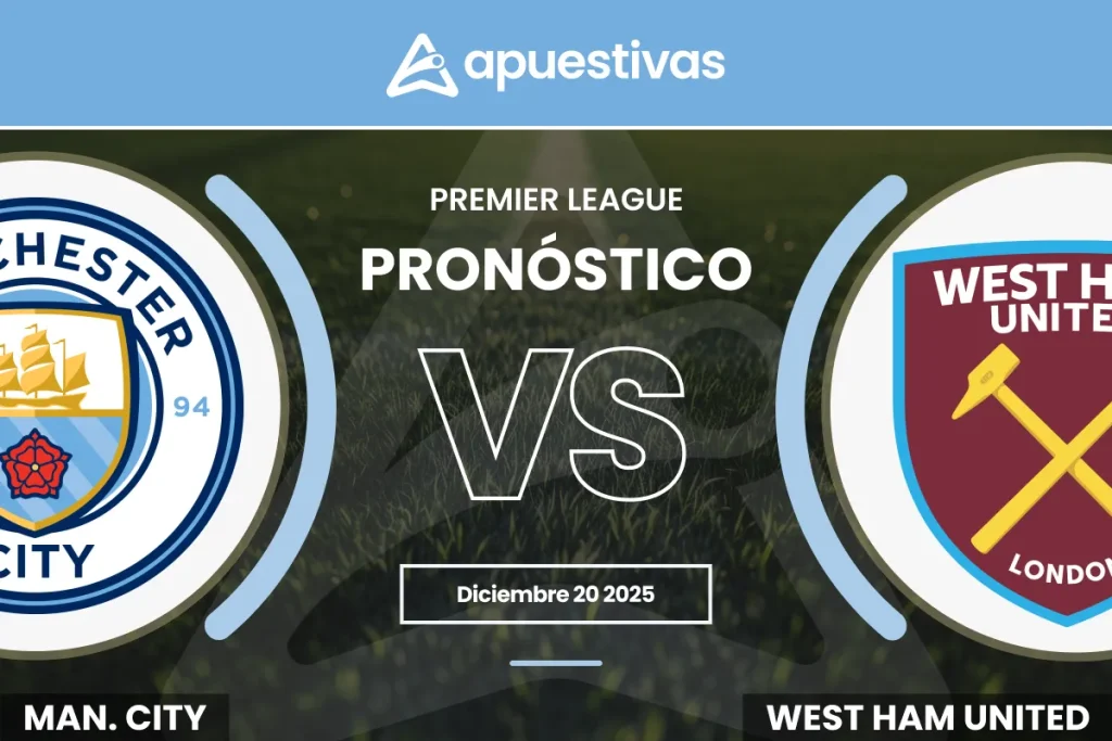 Pronósticos Manchester City vs West Ham