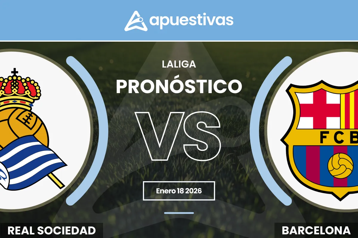 Pronósticos Real Sociedad vs Barcelona | LaLiga