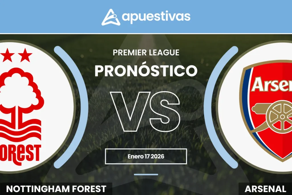 Pronósticos Nottingham Forest vs Arsenal