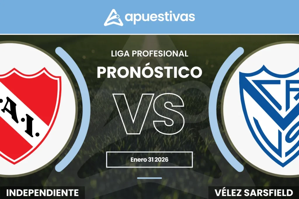 Pronósticos Independiente vs Vélez Sarsfield