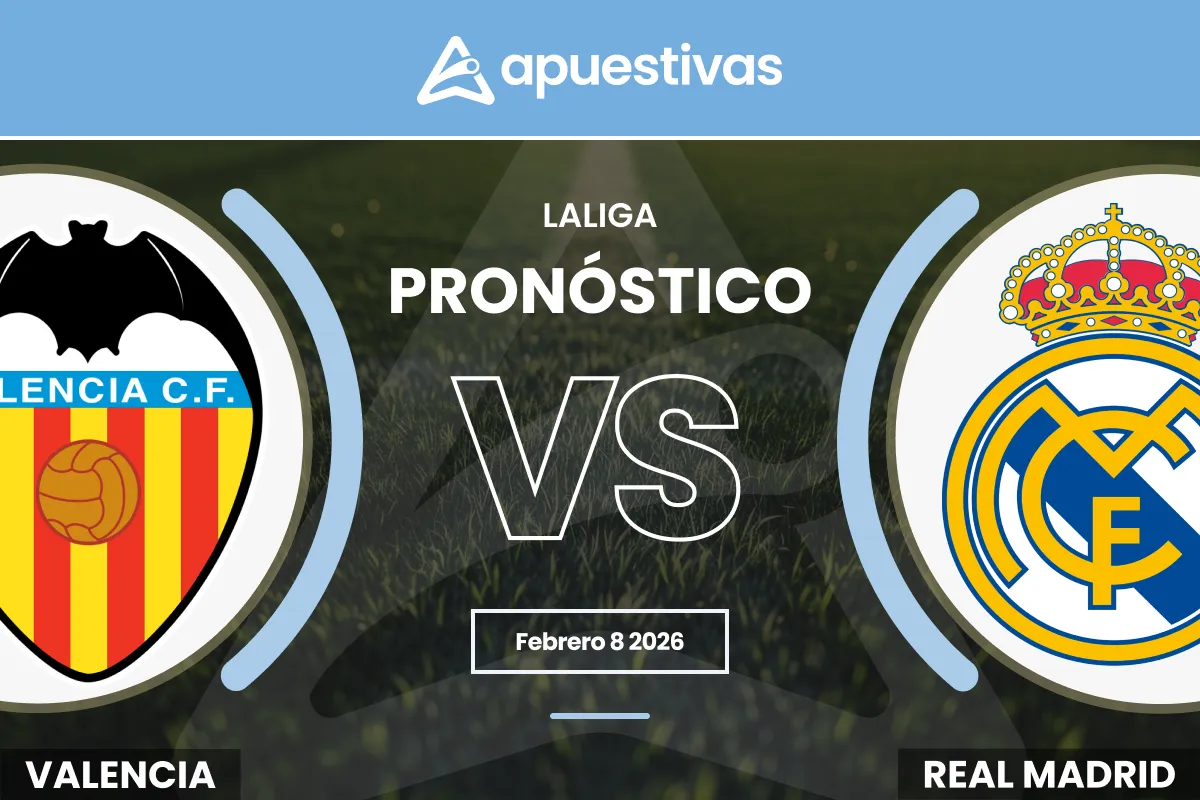 Pronósticos Valencia vs Real Madrid | LaLiga