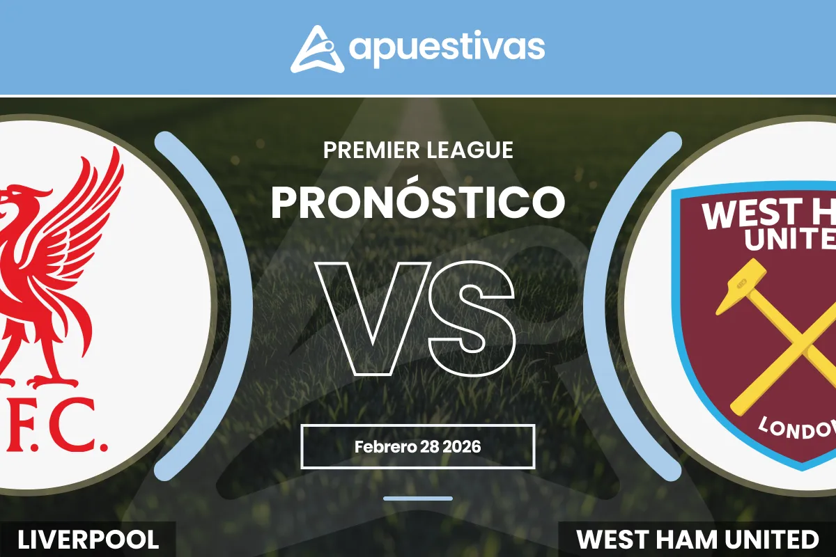 Pronósticos Liverpool vs West Ham | Premier League