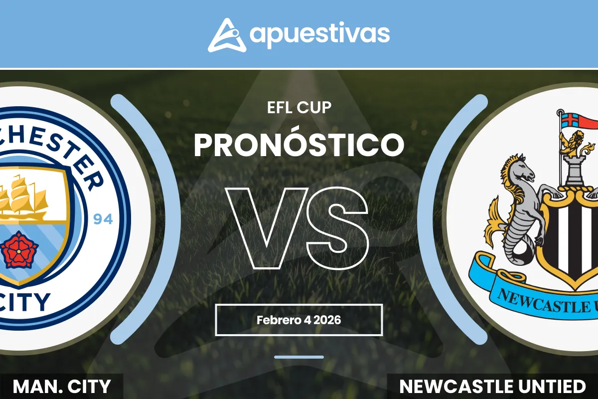 Pronósticos Manchester City vs Newcastle | EFL Cup