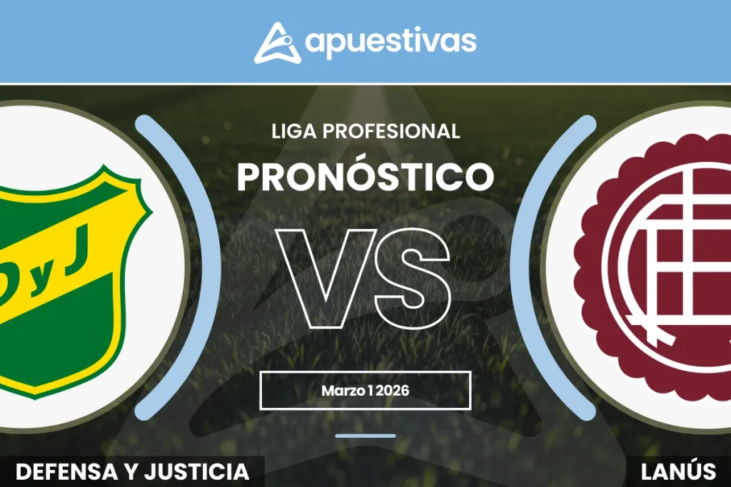 Pronósticos Defensa y Justicia vs Lanús