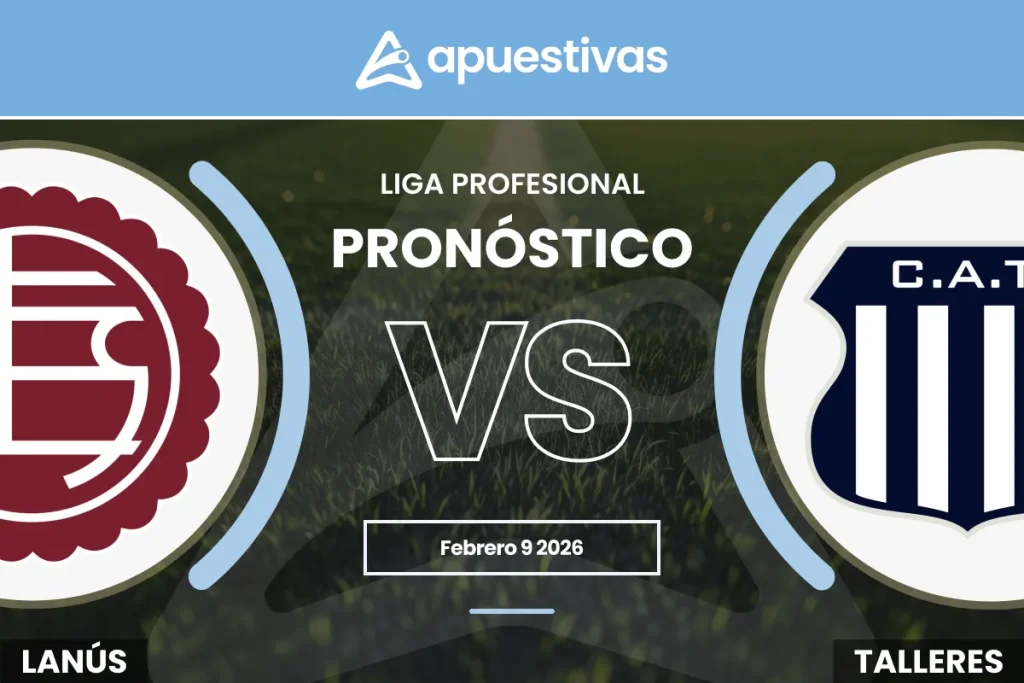 Pronósticos Lanús vs Talleres