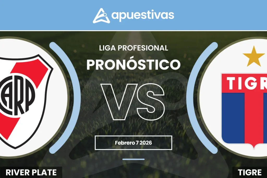 Pronósticos River Plate vs Tigre
