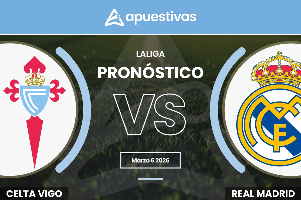 Pronósticos Celta Vigo vs Real Madrid | LaLiga