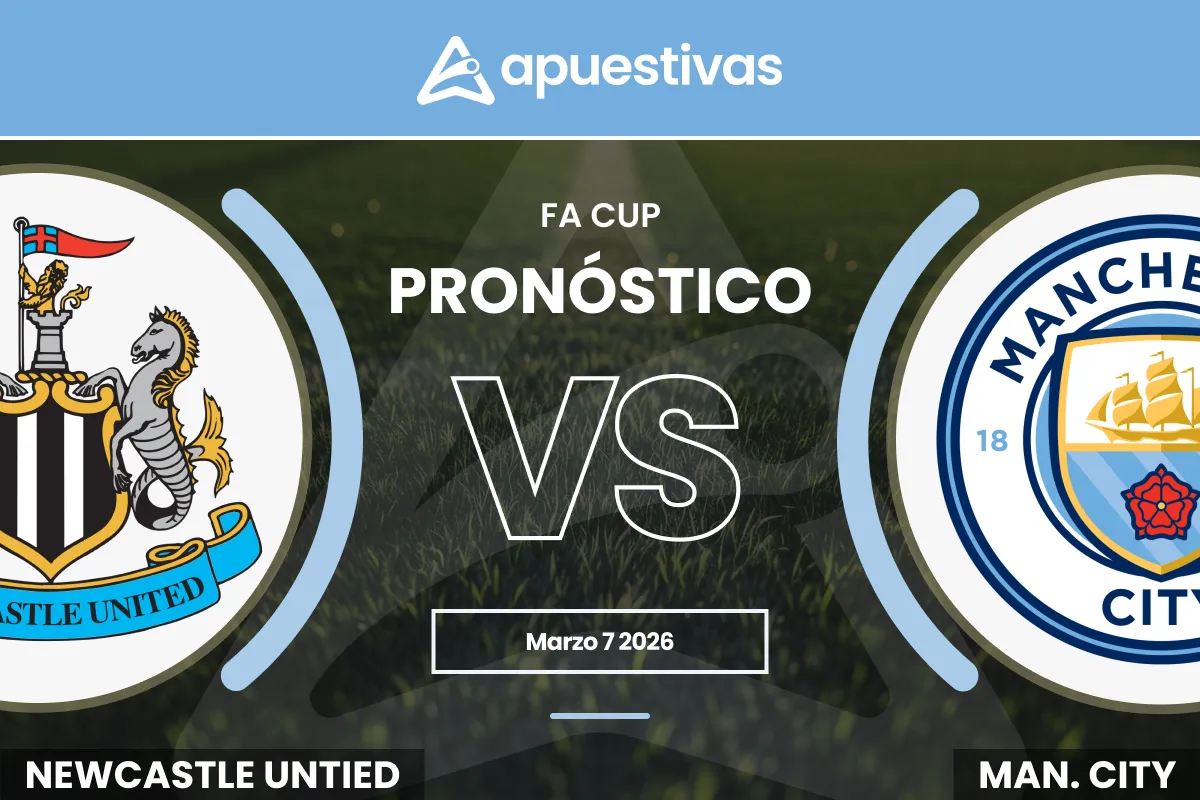 Pronósticos Newcastle vs Manchester City | FA Cup