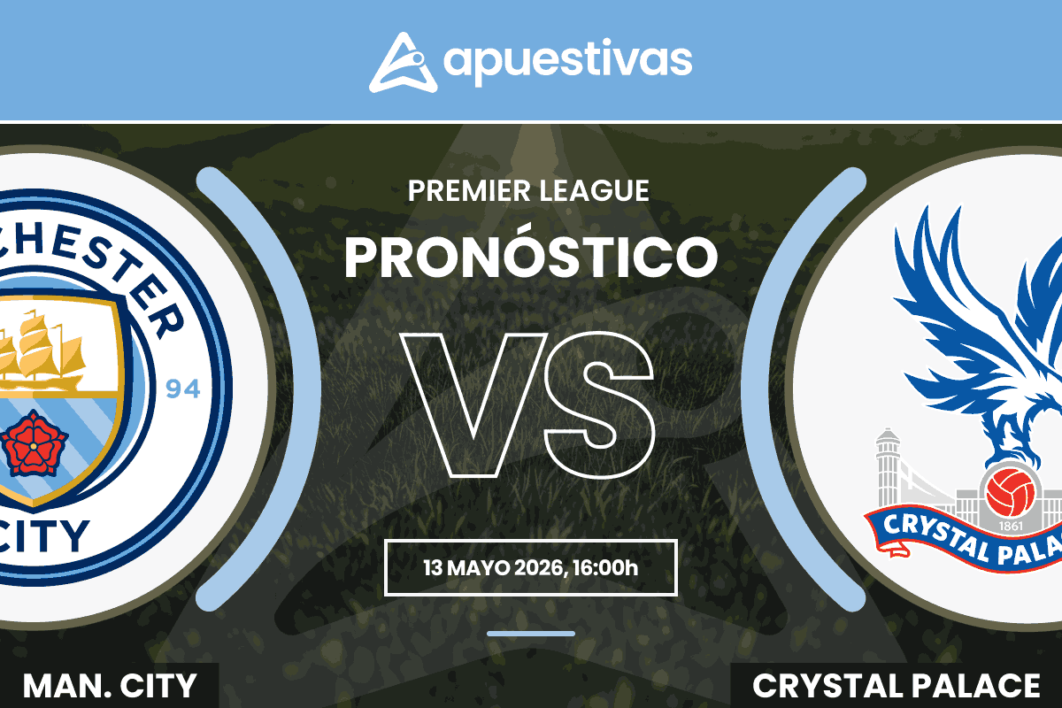 Pronósticos Manchester City vs Crystal Palace | Premier League