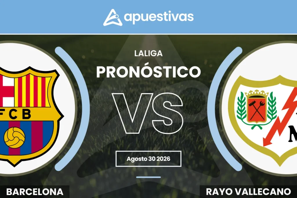 Pronósticos Barcelona vs Rayo Vallecano