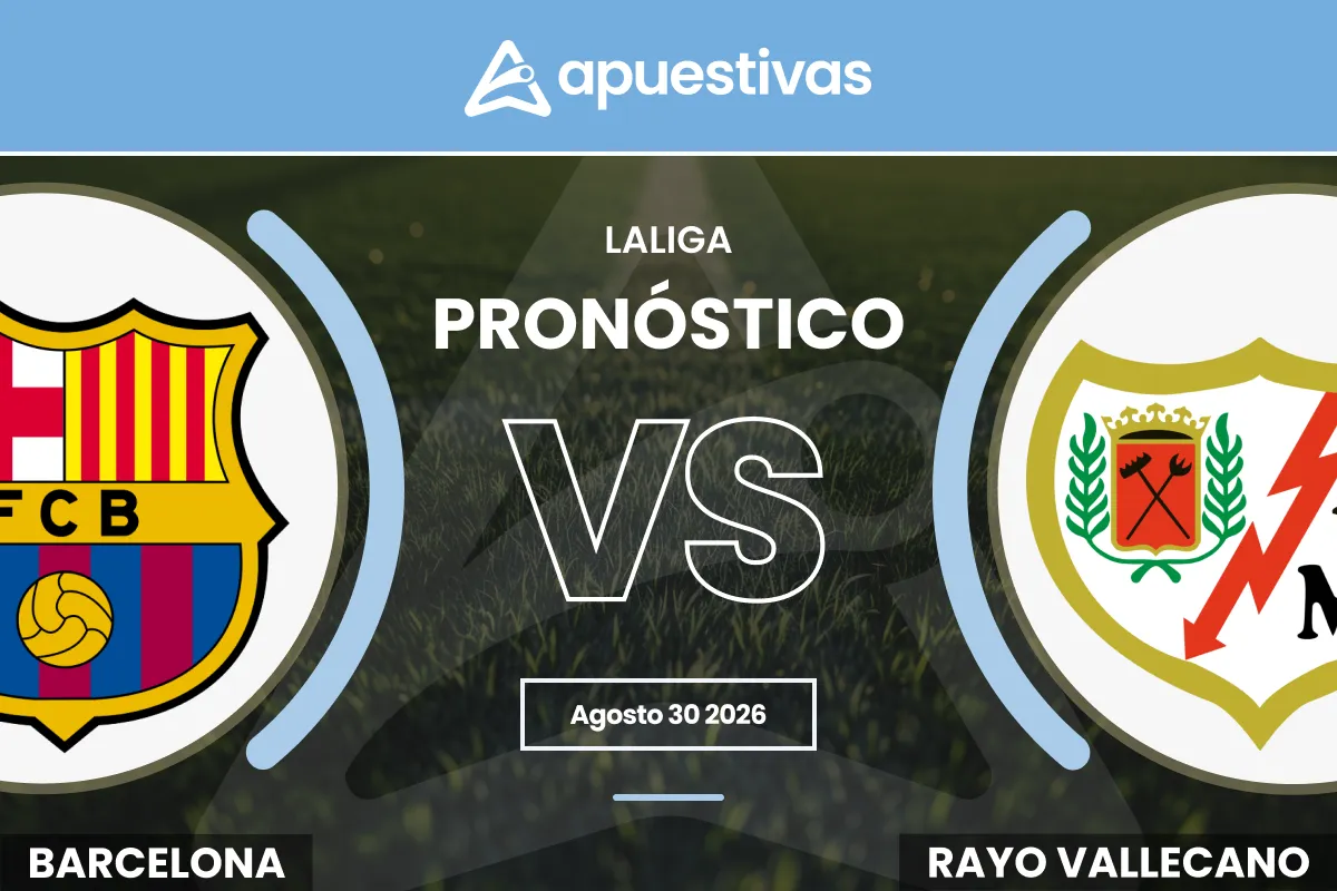 Pronósticos Barcelona vs Rayo Vallecano | LaLiga