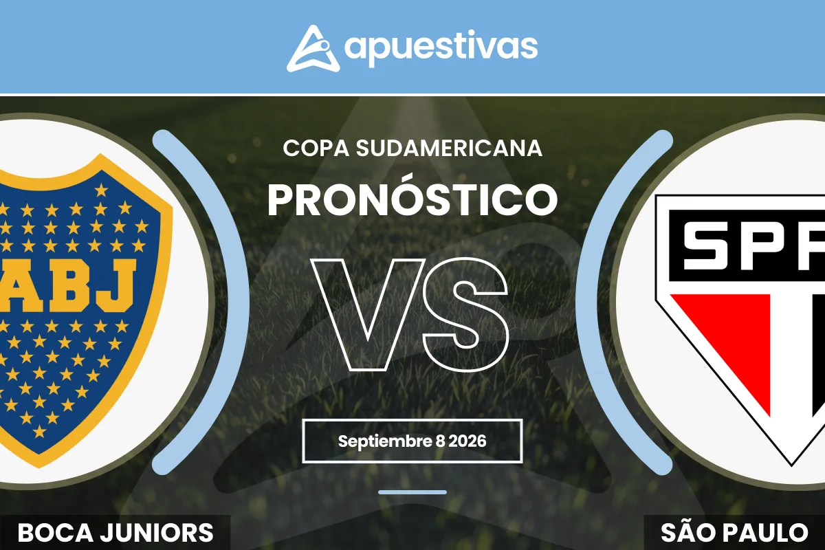 Pronósticos Boca Juniors vs Sao Paulo | Copa Sudamericana