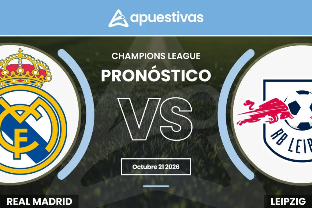 Pronósticos Real Madrid vs RB Leipzig