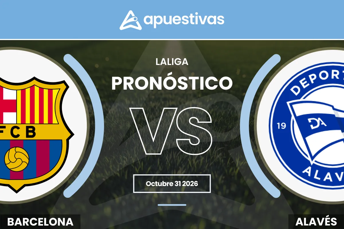 Pronósticos Barcelona vs Alavés | LaLiga