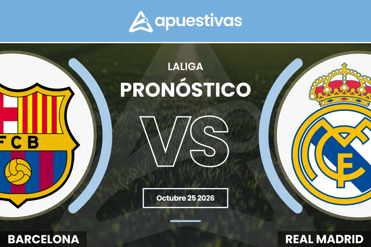Pronósticos Barcelona vs Real Madrid | LaLiga